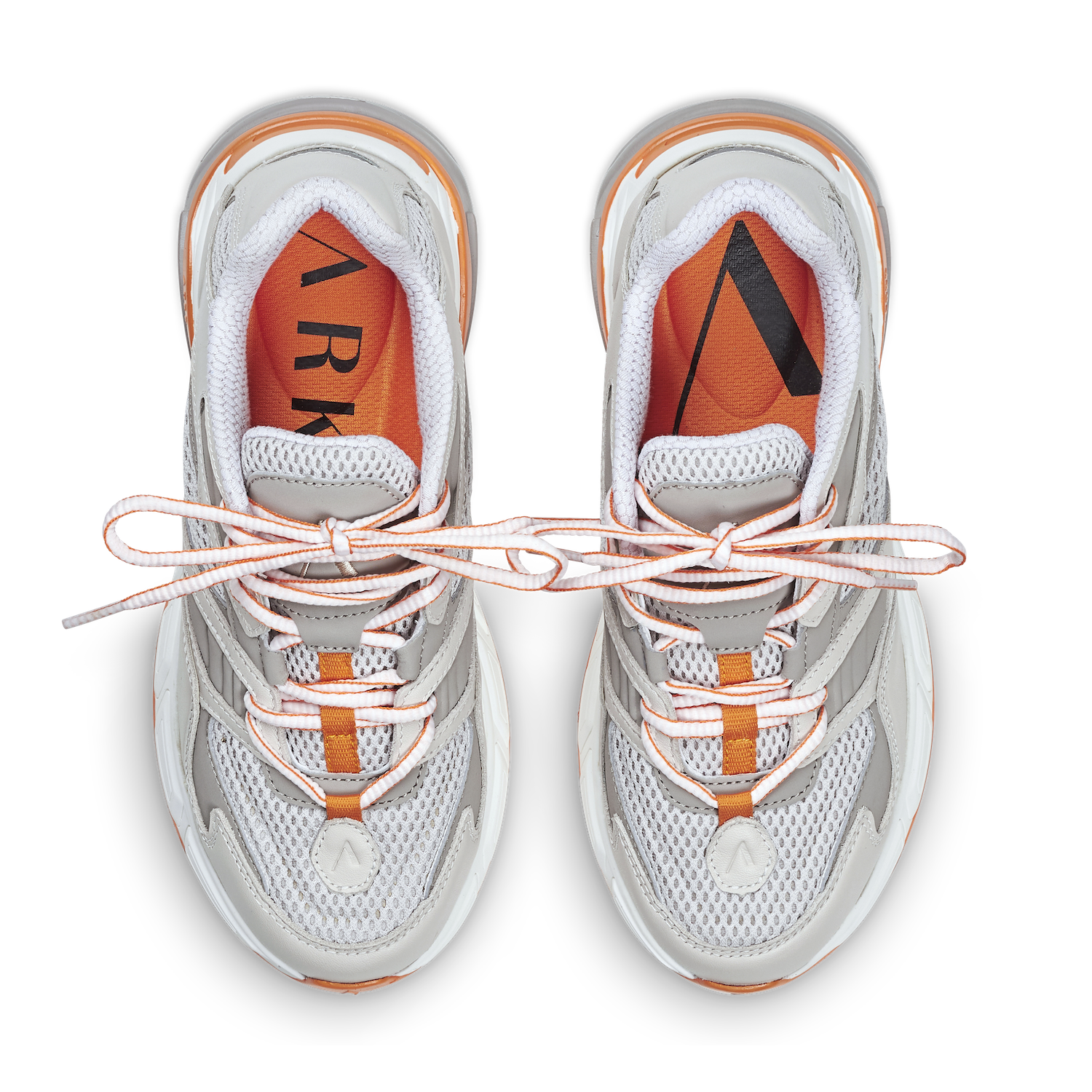 ARKK Collection Gravity Leather Space-R | Wind Grey Fall Orange | Men Gravity